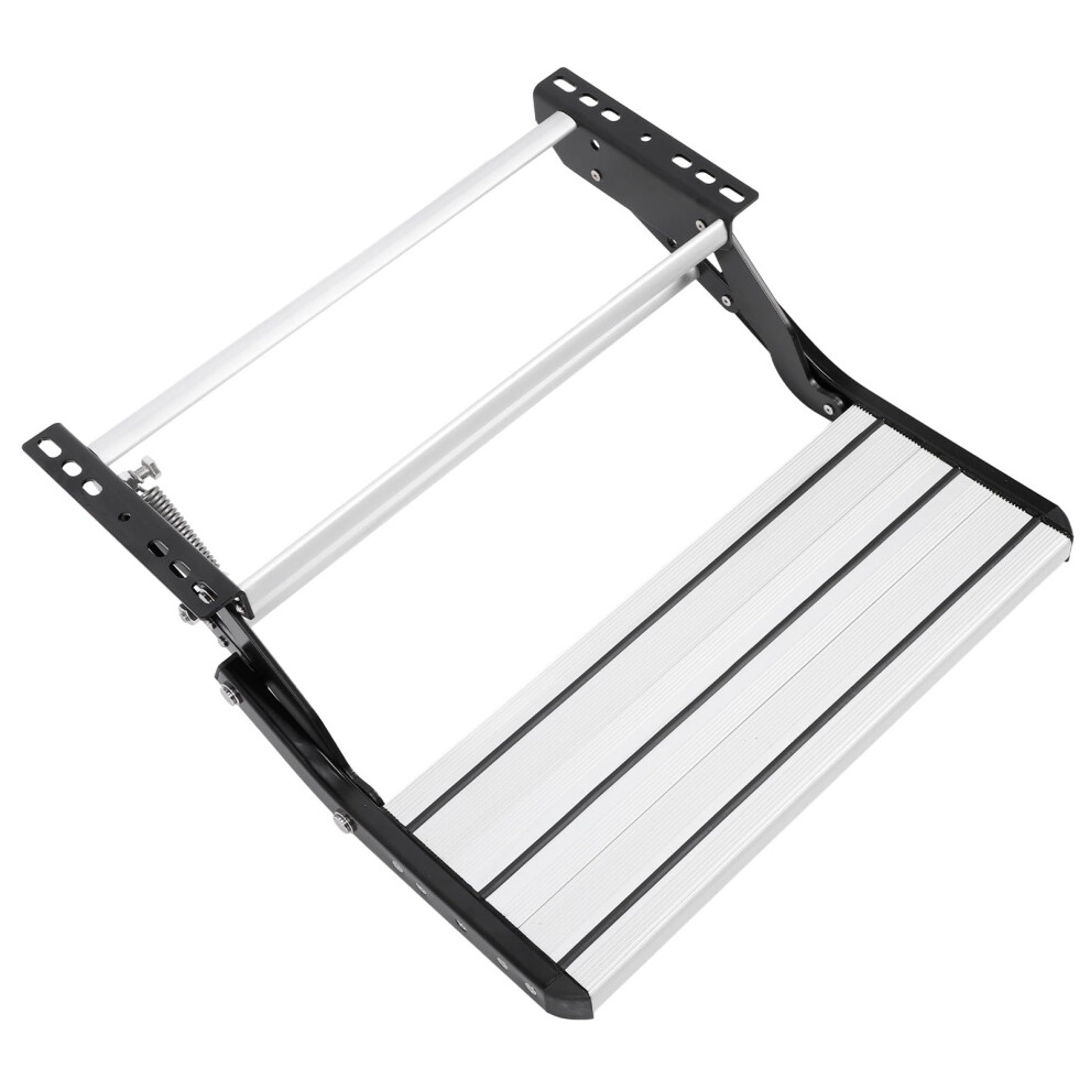 Motorhome, Rv Step, Aluminium Folding Step Ladder, Wide Nonslip Surface, Load Capacity Up To 200 Kg 9347817966466