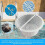 Pool Skimmer Basket, Pond Debris Strainer, 7.5x4.33 Inches, ABS Material, Sturdy Accessory 2