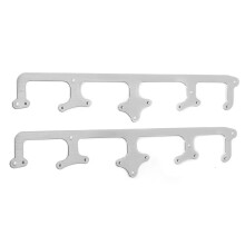 2 Pcs Aluminum Ignition Coil Bracket for LM7 LR4 LQ4 L59 LQ9 Engines, Silver