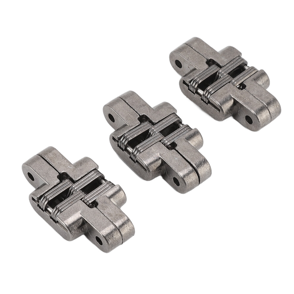 43Mm Zinc Alloy Invisible Hinges For Cabinets & Jewel Boxes 3 Pcs 7601373354771