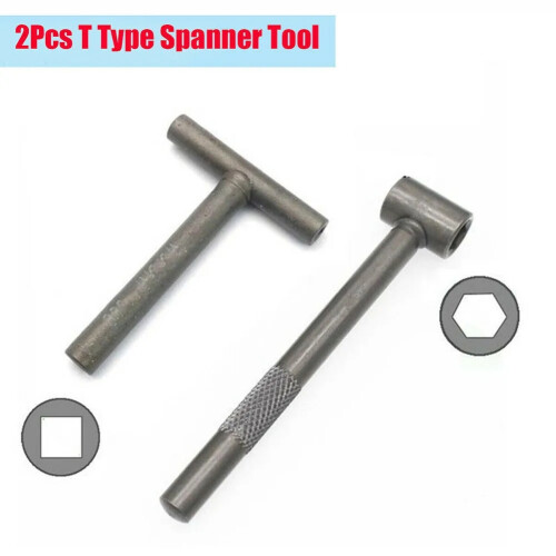 Socket Wrench T Spanner Hand Tools 3/3.5/4/9/10mm Adjusting Spanner Motorcycle Engine Rapair Square Valve Screw Clearance 2