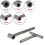 Socket Wrench T Spanner Hand Tools 3/3.5/4/9/10mm Adjusting Spanner Motorcycle Engine Rapair Square Valve Screw Clearance 7