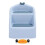 Potty pour bébé 3-en-1 antidérapant pour toilettes - Bleu 3