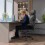 (FC Leather - Black) Q-Series Office Chair High Back Adjustable 2