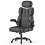 (FC Leather - Black) Q-Series Office Chair High Back Adjustable 1