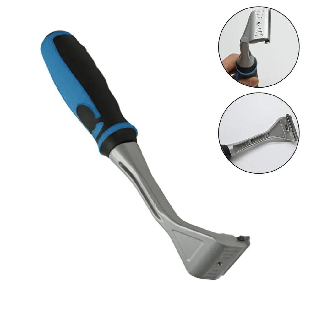 1-Pack Carbide Paint Scraper, Soft Handle With Blade For Removing Paint, Glue, Wall Scraper, Varnish Scraper, Floor Scraper Tool 6935161478020