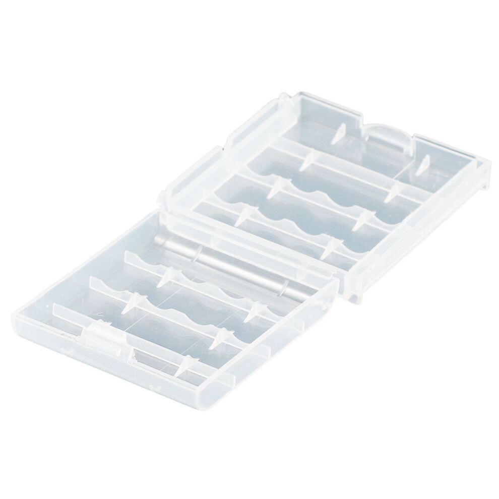 Battery Case Storage Box For 4Pcs Aa Aaa Hard Container 676018Mm Accessory Adapter Fitting Protector Replacement 6935161491760