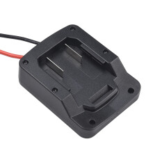 Batterieadapter mit Schalter für Parkside X 20V Team Lithium-Batterie-Stromanschluss mit Sicherung und Schalter-Stromanschluss