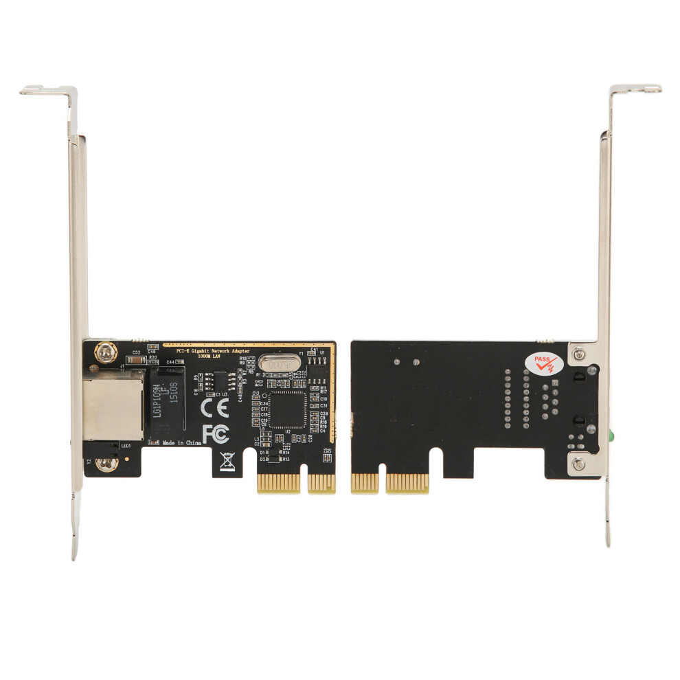 Gigabit Pcie Network Interface Card 10/100/1000 Mbps Rj45 Ethernet 7671373355917