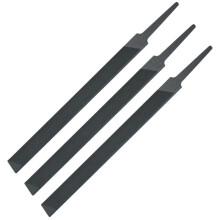 3 stuks platte vijlen voor alle merken en typen zaagketting voor STIHL Twin Cut Design Duurzaam Zwitserse vijl Twin Precision Cutting Tool