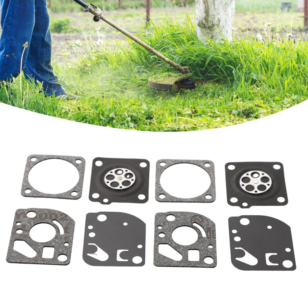 Diaphragm Carburetor Repair Kit 4Pcs For Ruixing Carbs Repair Tool Kits 2 Sets Replace Part Replacement Diaphragm 6935161465136