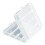 Batteriboks for 4 stykker AA AAA hard container 676018 mm tilbehørsadapter, beskytter for passform, erstatning 5