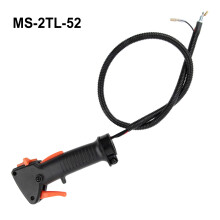1-Stück Drosselgriff geeignet für Timbertech MS-2TL-52 Brushcutter Trimmer Throttle Handle Garden String Trimmer Zubehör