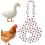 Transport harness for chickens, portable, durable, easy to use, breathable 5