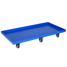 Leakproof Oil Containment Tray With Drain Outlet For Spill Prevention In Warehouses Factories Garages Outdoor Use