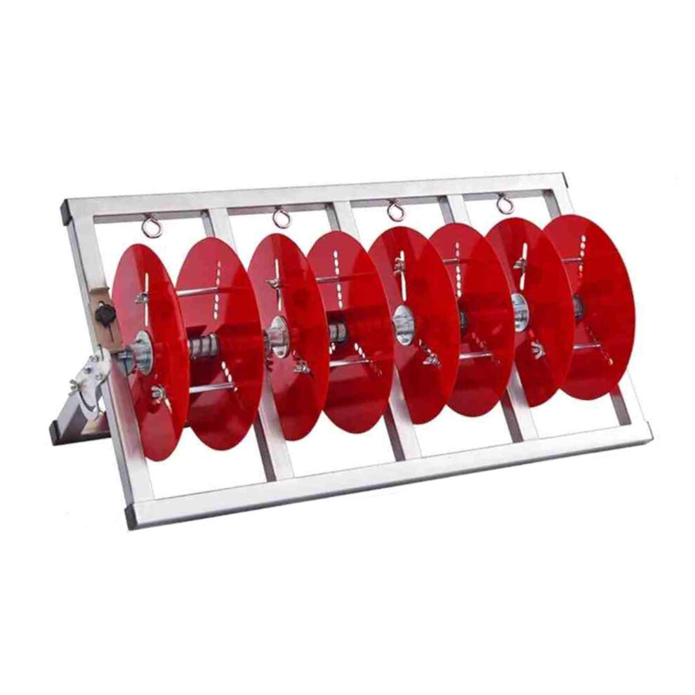 Portable Wire Spool Rack With Side Trays Cable Caddy For Construction Site And Retail Store Organization, 70X32x30 Cm 9347817174960