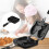Taiyaki Fischförmige Waffel Kuchen Maker Pan 9