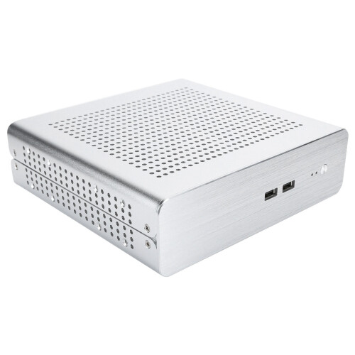 G60S HTPC-Gehäuse, Vollaluminium, DCATX-Netzteil, 2