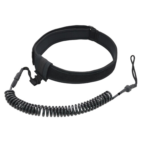 Board Leash Surfboard Coiled Waist Rope Soft Elastic Replacement Comfortable Surfing Leash
