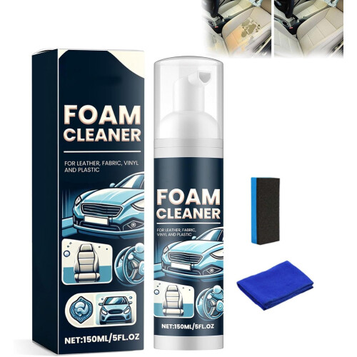 Multifunction Car Foam Cleaner, Upholstery Cleaner, Leather Decontamination