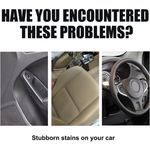 Multifunction Car Foam Cleaner, Upholstery Cleaner, Leather Decontamination 1