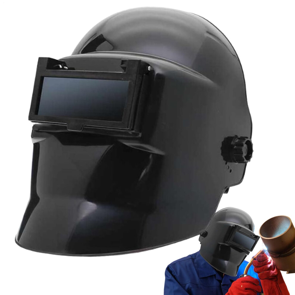 Welding Hood Auto Darkening Tig Helmet With Double Glass Shield For Soldering And Grinding In Workshop 9189345337772