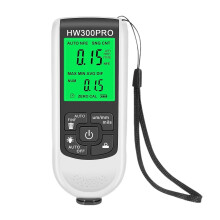 Thickness Gauge Car Paint Thickness Gauge, Digital Coating, 02000 Microns, 0.1 Micron Resolution, White Small