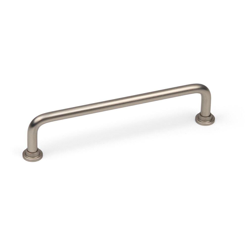 128Mm Satin Nickel Curved Cabinet Handle Pipe Bar 5056767304467