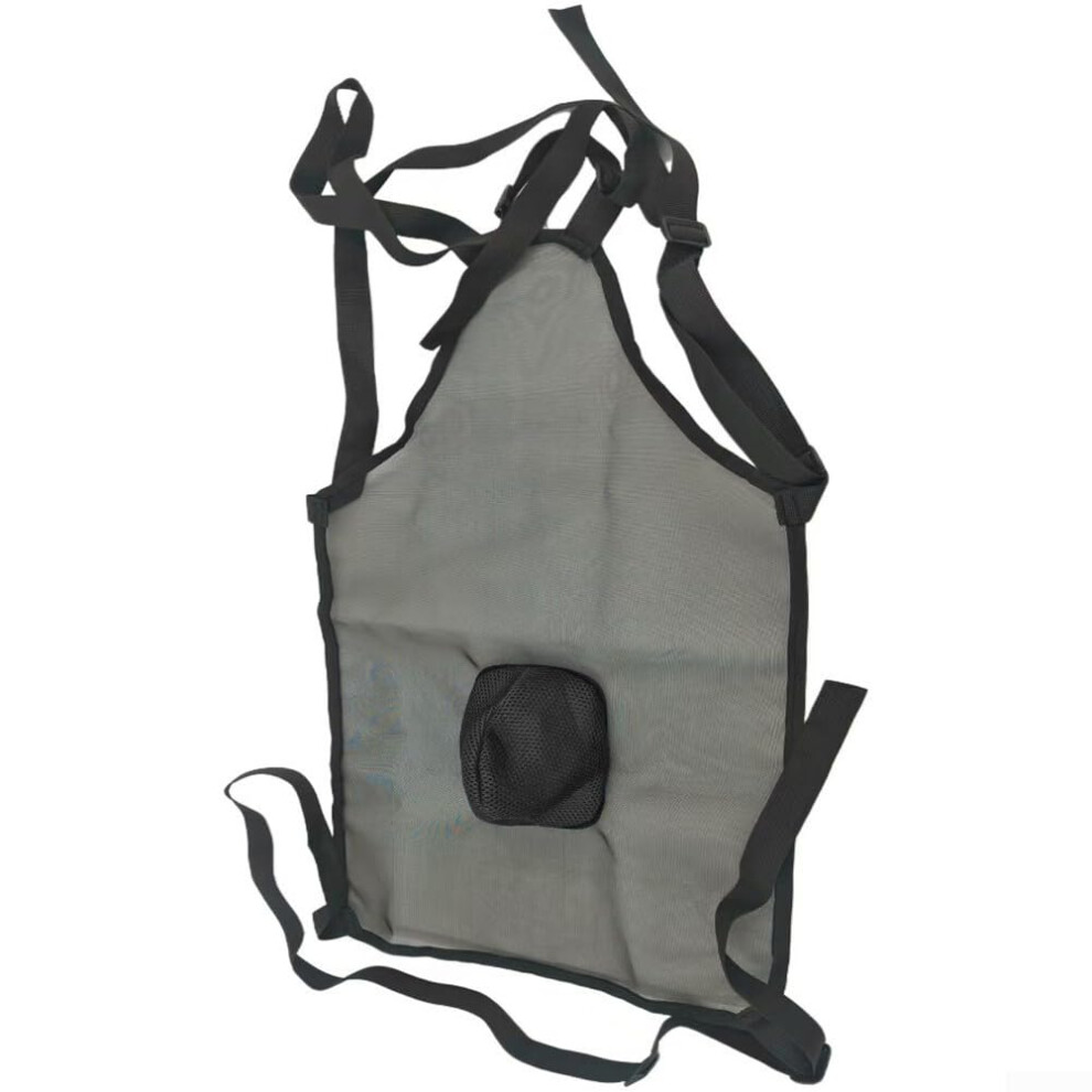 Sheep And Goat Anti Breeding Apron With Adjustable Strap Black For Breeding Management 9382693852724
