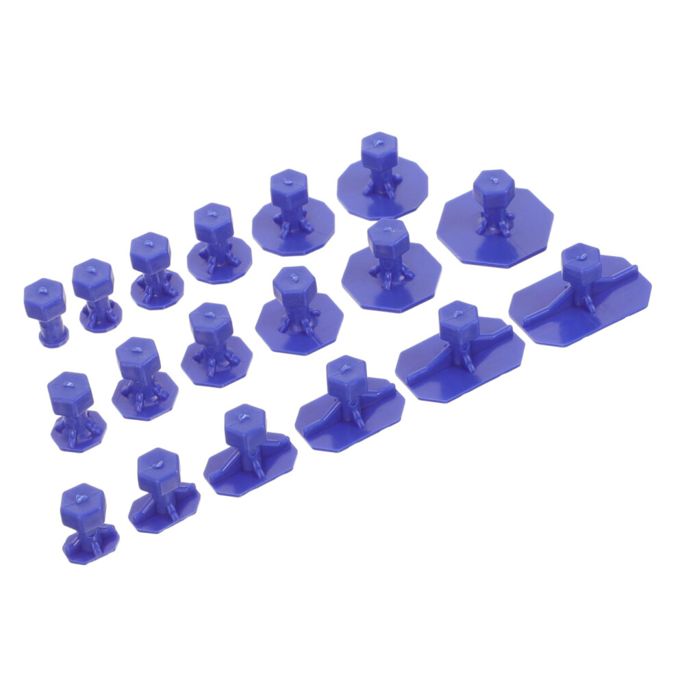 1 Set Tool For Suction Cup Of Car Dents Car Dent Puller Car Dent Puller Kit Removal Dent Kit Dent Lifter Plastic Blue 9347817975345