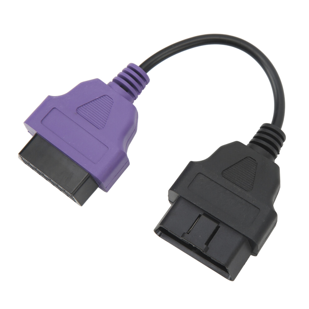 Obd2 Scanner Cable For Fiat, Professional Diagnostic Adapter, Connector Purple 8791373365835