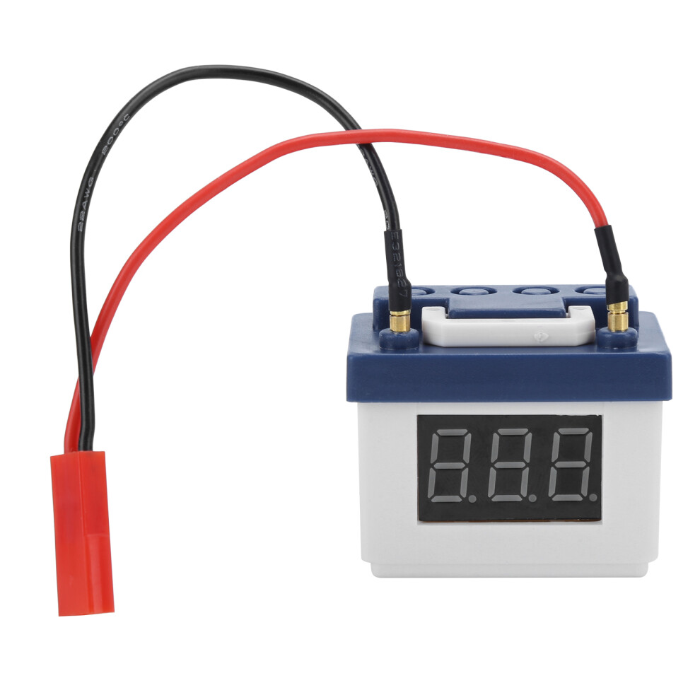 Lipo Battery Checker Voltage Tester Monitor With Led Display Low Voltage Buzzer Alarm For Rc Drone Use Wide Use Range Super Loud Alarm Easy To Use 9358999973678