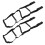 Adjustable Mobility Aid, Non-slip Standing Assist, 2PCS Durable Nylon Comfortable Handle for Safe & Easy Use 4
