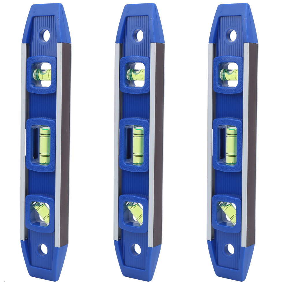 Innovative Design, 9" Torpedo Level With High Contrast Vial Surrounding For Enhanced Visibility 9138057532937