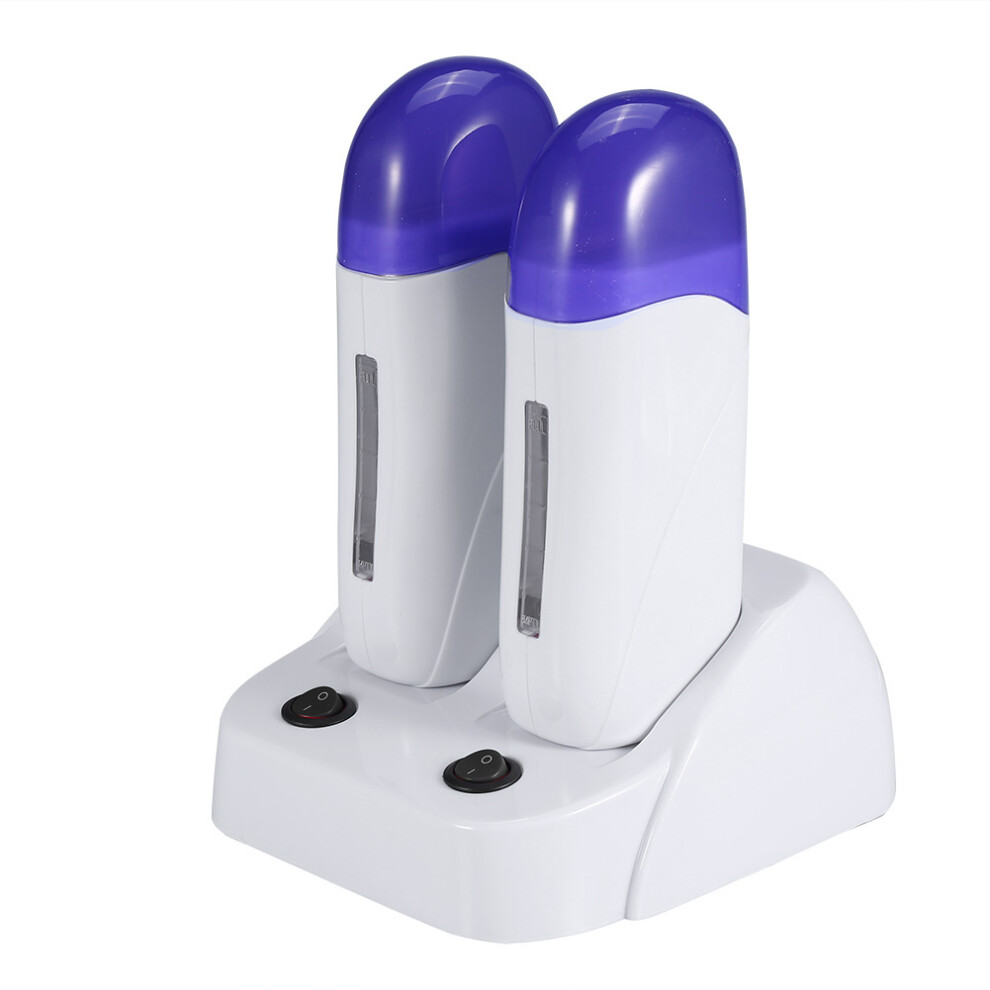 Painless Body Depilatory Wax Hair Removal, Portable Wax Heater for Efficient Hair Removal on Hands, Feet, Arms, Legs, Armpits & Bikini Area, FDA