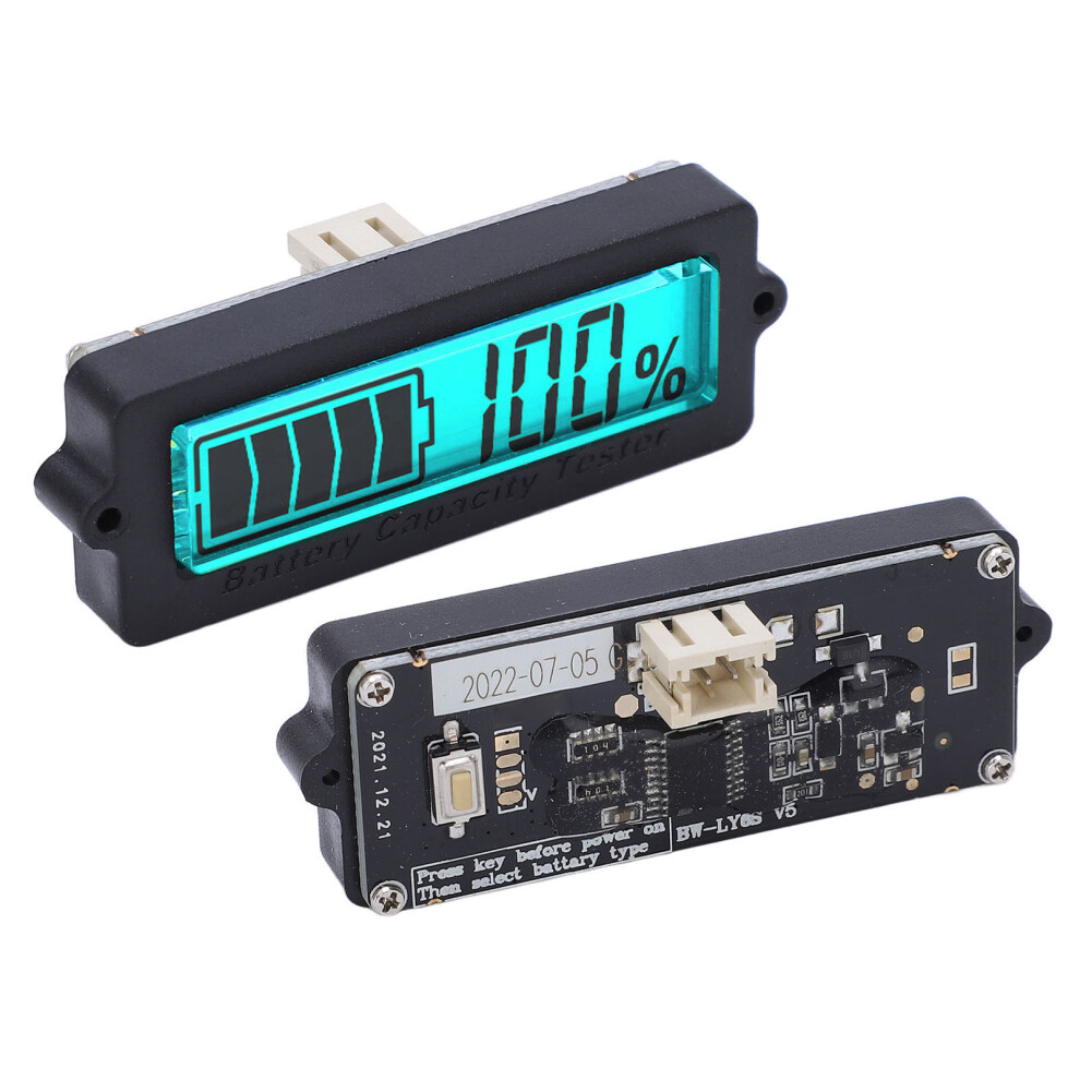 48V Battery Capacity Meter Waterproof Abs Ly6n Voltage Tester 4601373367019