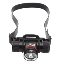 Faro subacqueo da immersione con lampada frontale da 10W 1000lm, impermeabile, in lega di alluminio, torcia elettrica