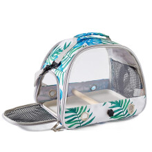 Bird Bag Portable Pet Carrier For Cockatiel And Hamster, Foldable Bird Cage, Flower Pattern, 1 cm L x 1 cm W x 1 cm H
