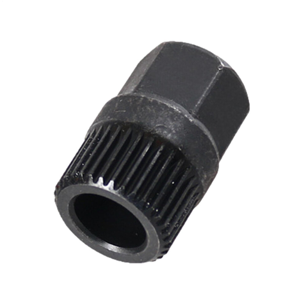 Alternator Pulley Removal Tool, 33 Teeth Hexagon Generator Pulley Removal Tool 9347817975826