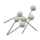 Map Pins White (100 Pack) 26871 3