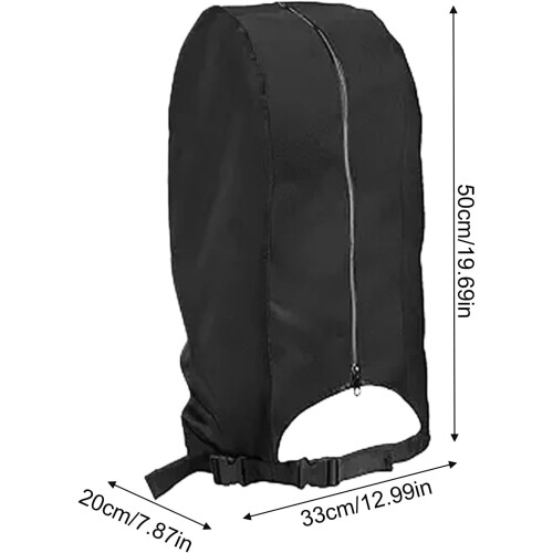 Golf Bag Cover Foldable Lightweight Protector Weatherproof Rain Hood For Golf Course Practice Range 2