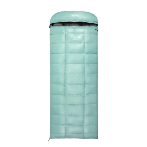 Sleeping Bag Envelope Down Ultra Light Goose Down Plus Size Brown