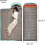 Sleeping Bag Envelope Down Ultra Light Goose Down Plus Size Brown 4