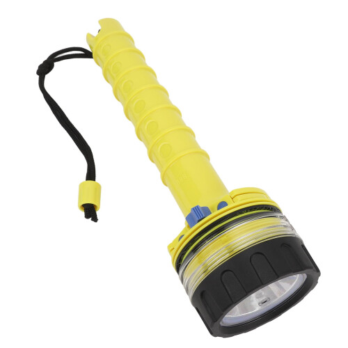 Dive Flashlight Waterproof LED Submersible, Extended Range Dive Light,  Brightness for Underwater Camping