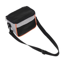 Small pet carrier bag made of Oxford fabric, breathable and lightweight, for traveling with hamsters and guinea pigs.