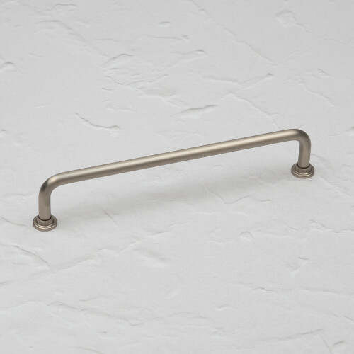 160mm Satin Nickel Curved Cabinet Handle Pipe Bar Pull 2