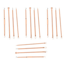 4 Stück Edelstahl-Pickel-Exktraktor-Set für Mitesser & Whiteheads