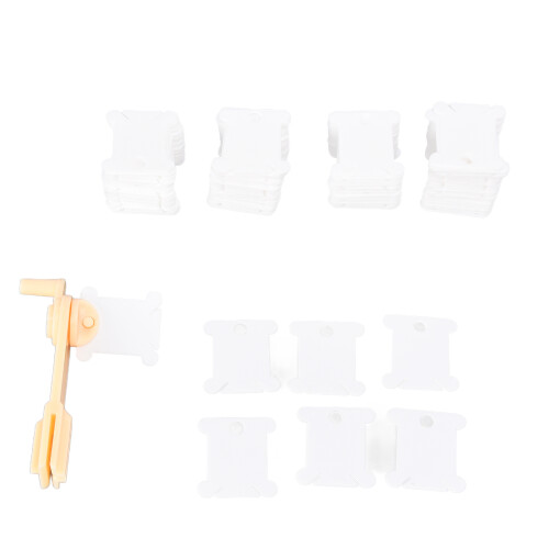 Μπομπίνες αποθήκευσης ραπτικής Craft DIY, εύκολη λειτουργία κάτοχος κλωστής 2