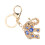 Μπρελόκ Lucky Elephant Rhinestone για γυναίκες, τσάντα αυτοκινήτου, γούρι, κρύσταλλο, στρας, 4