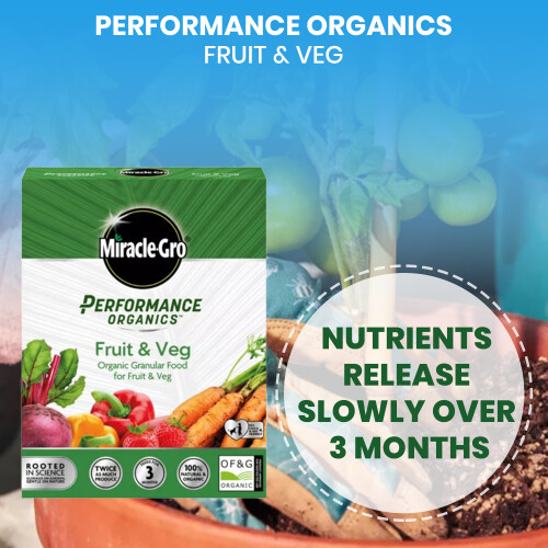 Miracle-Gro Miracle-Gro Performance Organics Fruit & Veg Granular 1kg 2